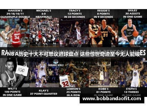 NBA历史十大不可思议进球盘点 这些惊世奇迹至今无人能破