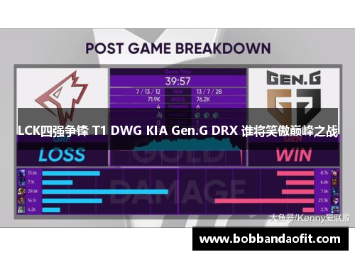 LCK四强争锋 T1 DWG KIA Gen.G DRX 谁将笑傲巅峰之战